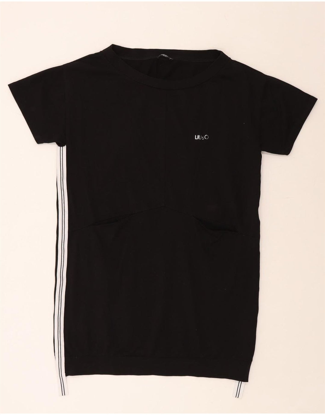 Rochie tricou Milano pentru femei LIU JO UK 18 XL Bumbac negru