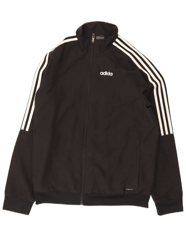 Adidas Climalite Trening Top Jachetă Mic Negru Poliester