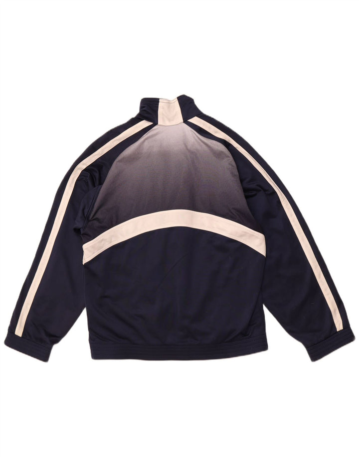 Jachetă de trening pentru bărbați LOTTO Marea Britanie 36/38, albastru bleumarin, colorat