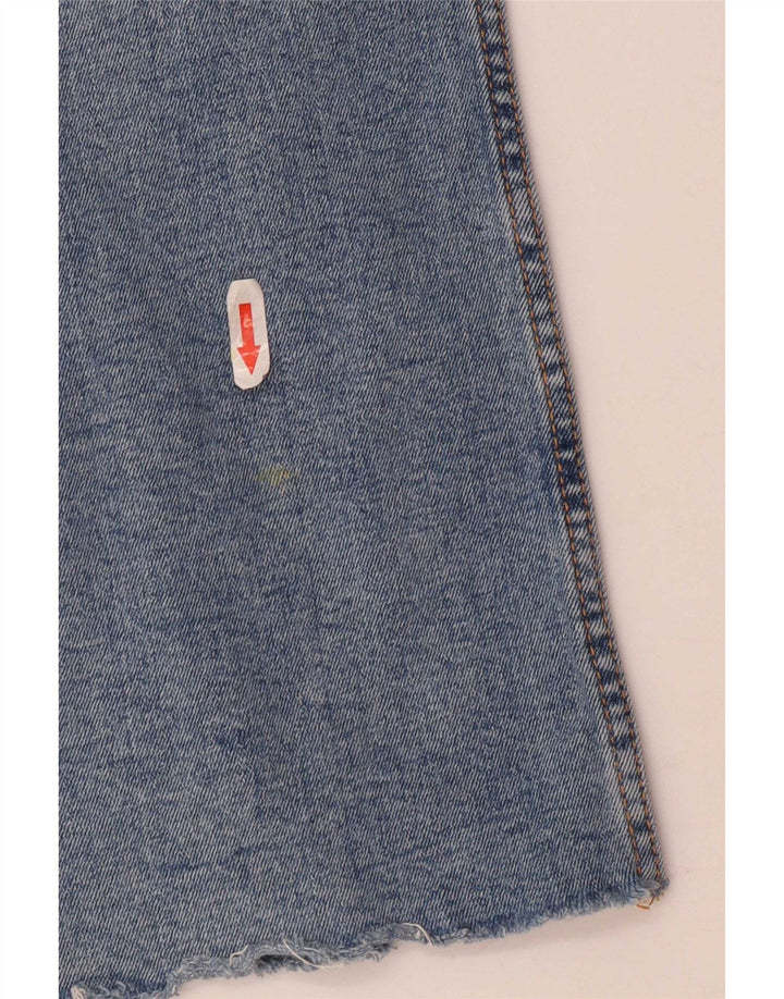 Blugi evazați pentru femei cu talie înaltă Zara EU 38 Mici L28 L26 Albastru