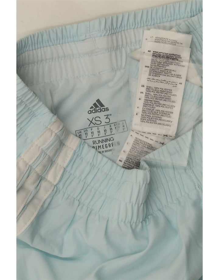 Pantaloni scurți sport pentru femei Primegreen Adidas XS poliester albastru