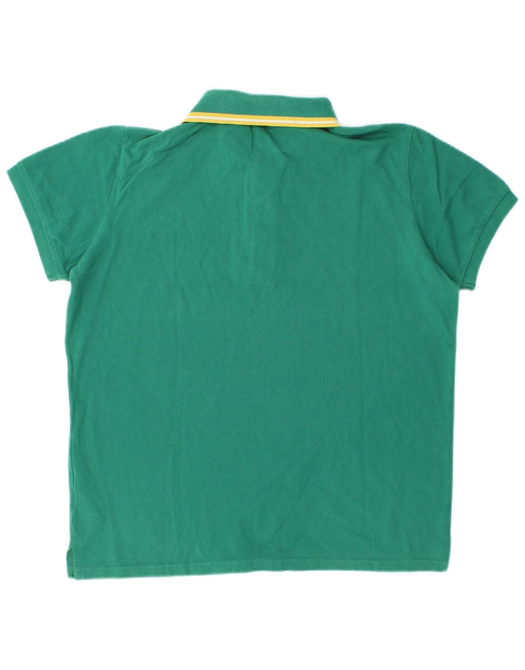 Tricou polo pentru bărbați Kappa, bumbac verde mediu