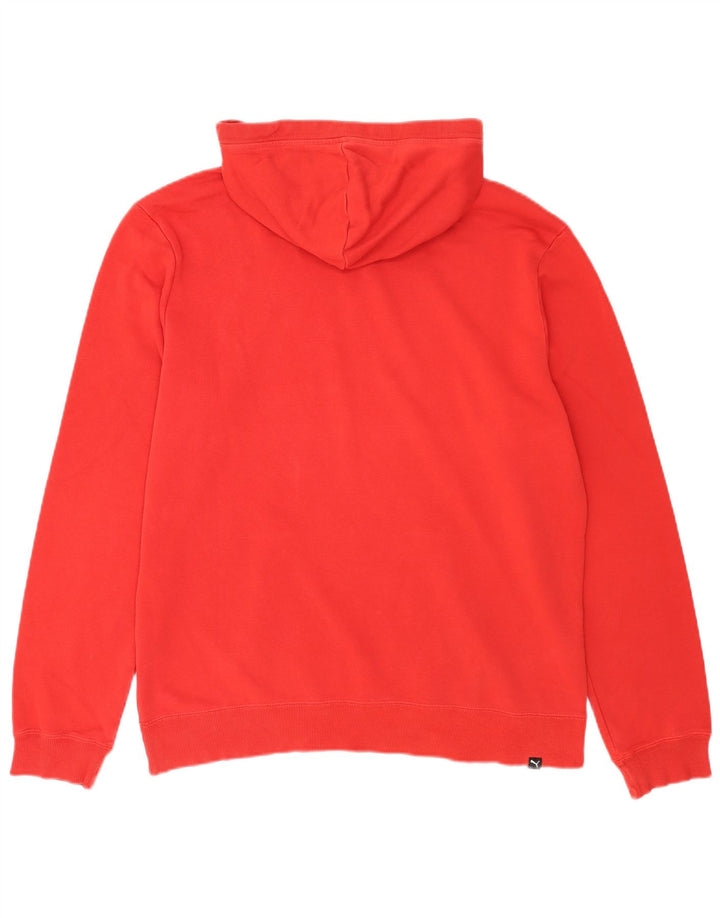 Pulover pentru bărbați Puma Graphic Hoodie Pulover mare, roșu, bumbac