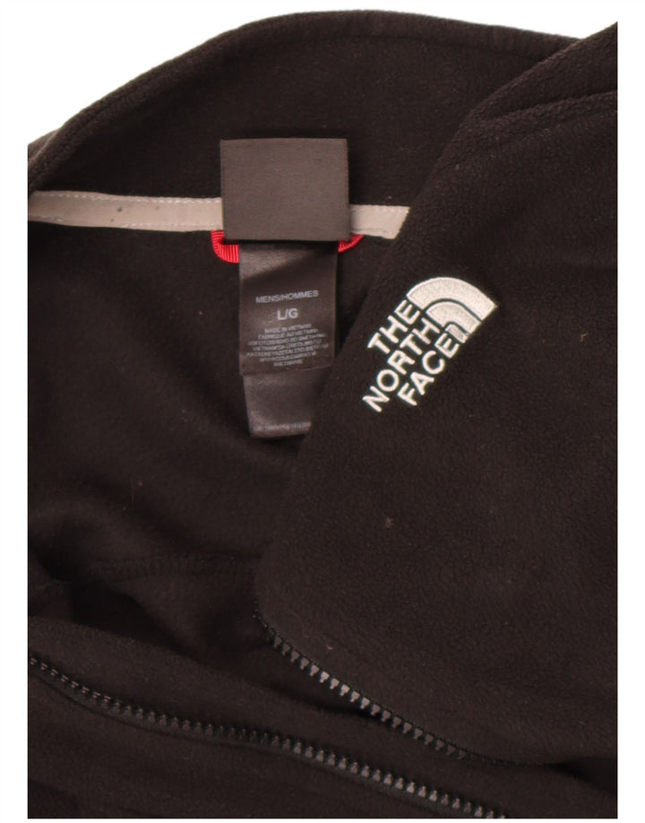 The North Face Mens Liner Fleece Jacket UK 40 Large Black Poliester