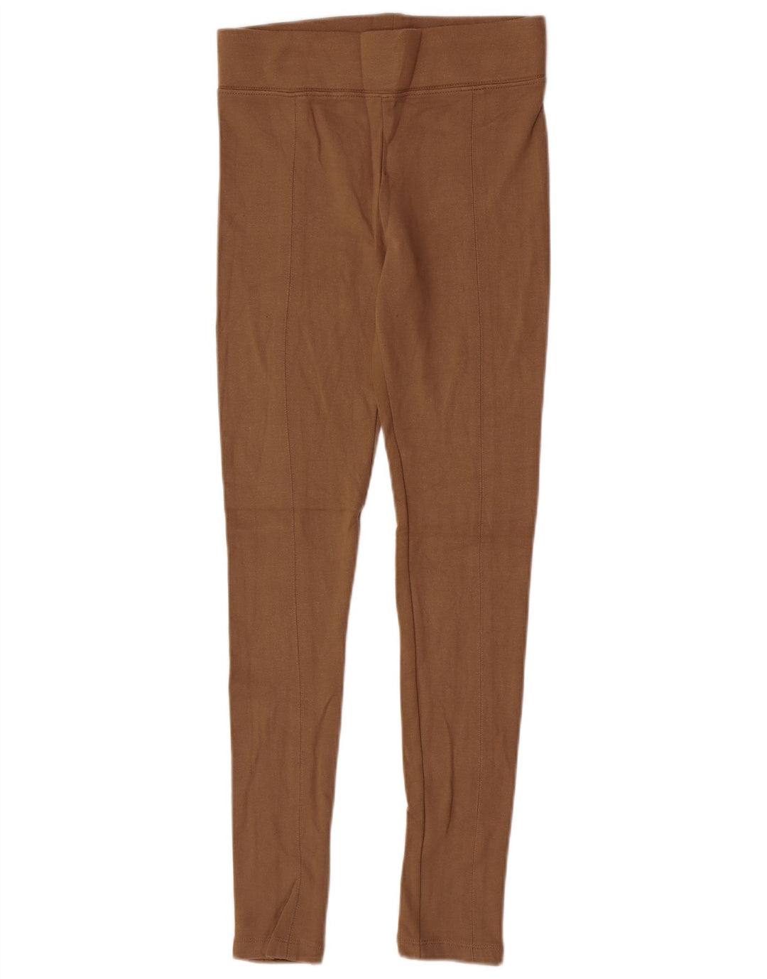 Leggings pentru femei Topshop UK 12, viscoză maro medie