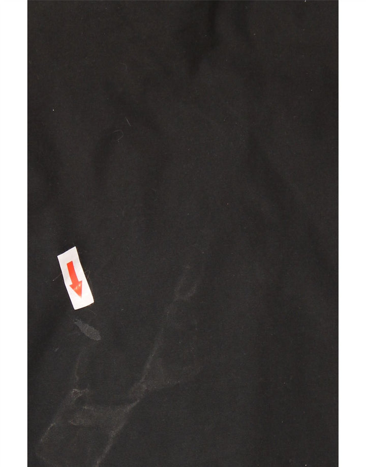 Jachetă de vânt cu glugă Levi's pentru bărbați UK 38 Poliester mediu negru