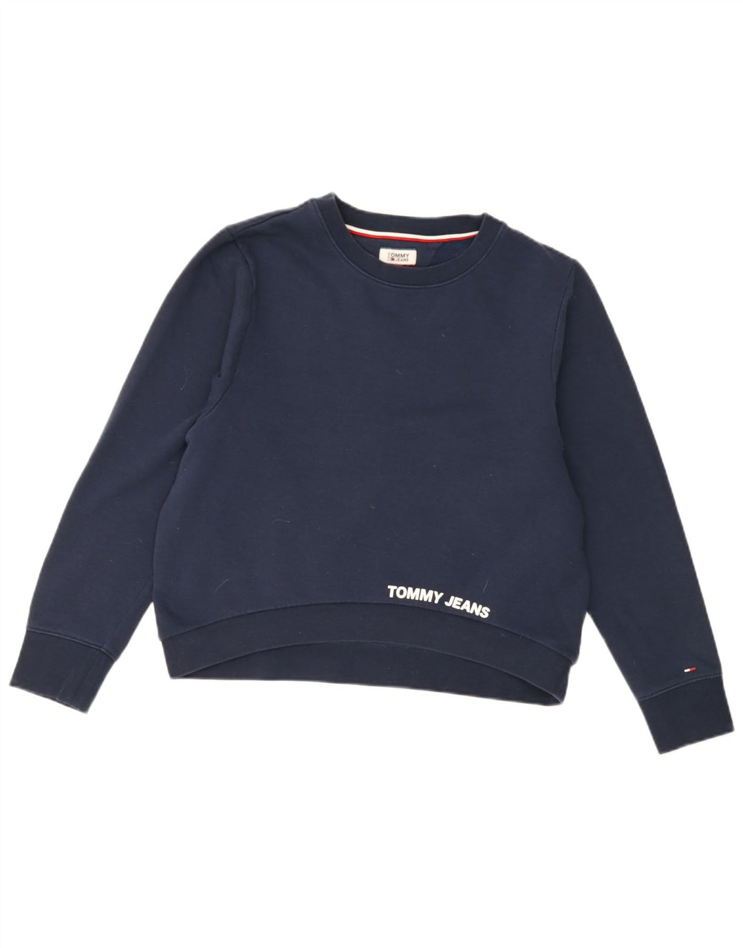 Pulover supradimensionat pentru femei Tommy Hilfiger UK 10 Mic bleumarin