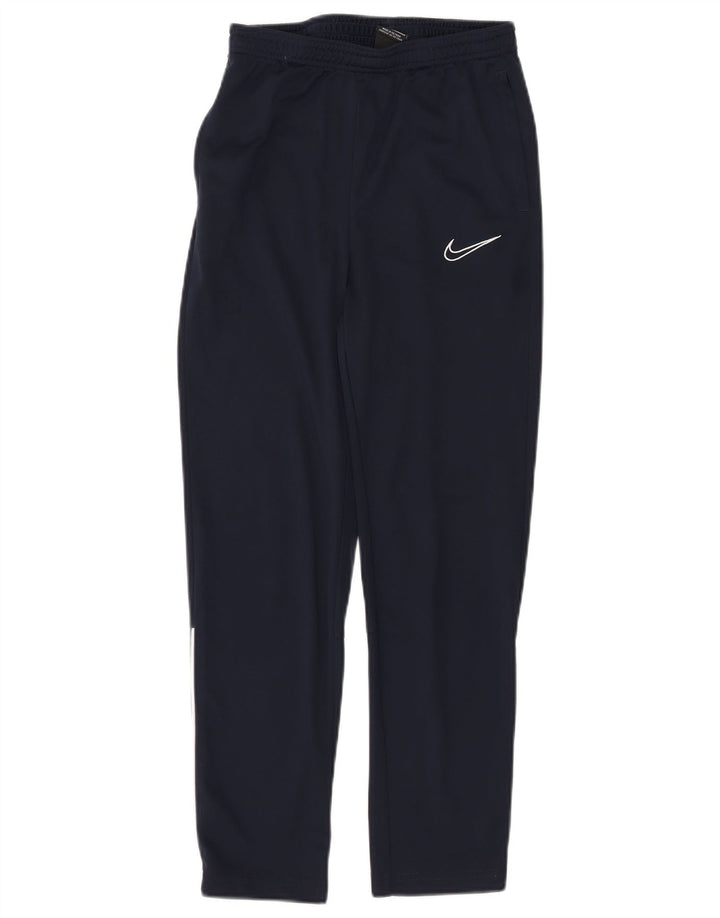 Pantaloni de trening NIKE Dri Fit pentru băieți 13-14 ani XL bleumarin Poliester