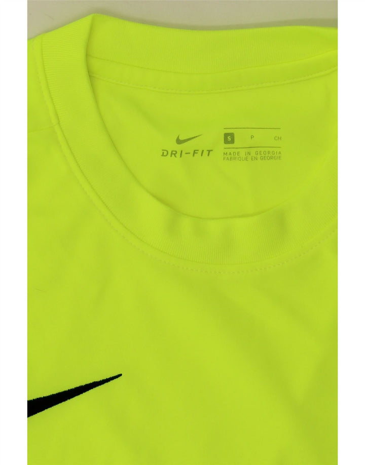 Tricou Nike Dri Fit pentru bărbați Top mic, verde, poliester