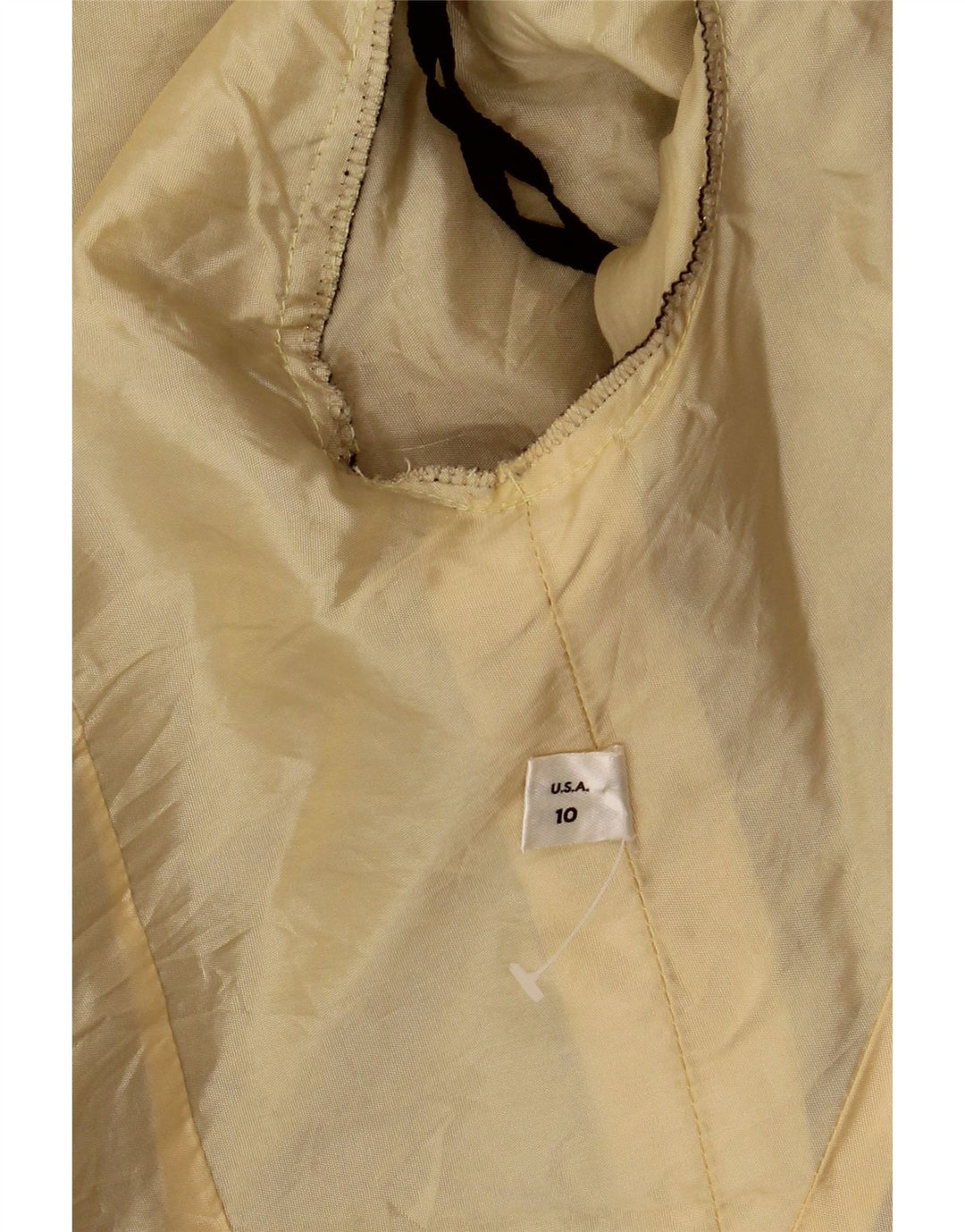 Jachetă Bolero deschisă pentru femei VINTAGE US 10 Large Gold Chevron