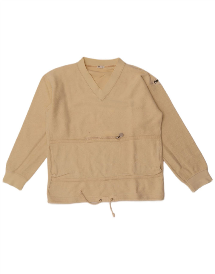 Pulover vintage pentru damă IT 50 XL Bej