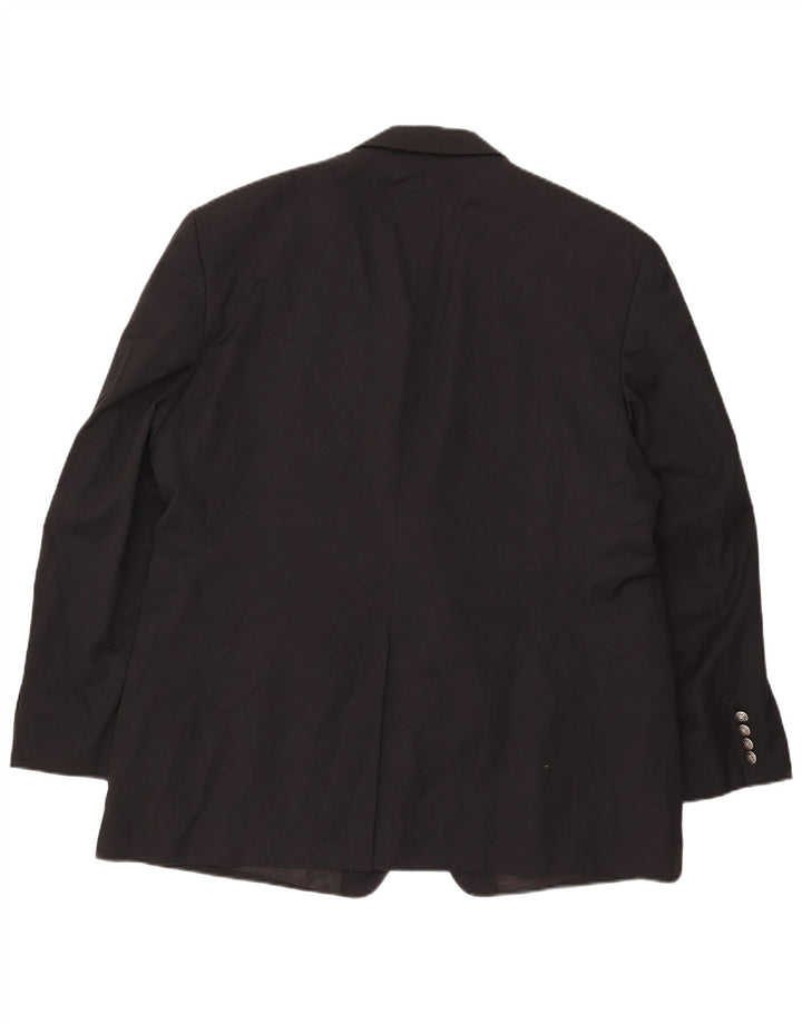 Jachetă pentru bărbați Ralph Lauren, cu 2 nasturi, UK 46 2XL Lână neagră