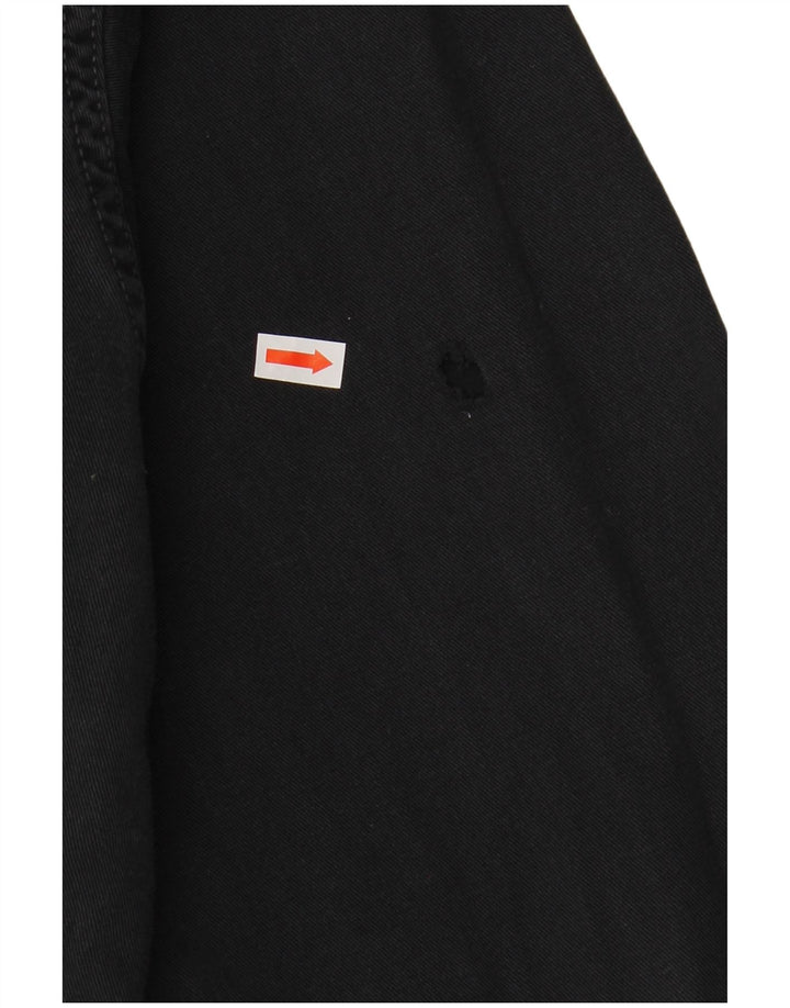 Cămașă din blugi pentru bărbați LEE, bumbac negru mare