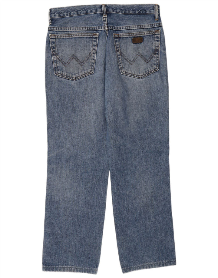 Blugi drepte pentru bărbați Wrangler Texas W32 L27 Bumbac albastru
