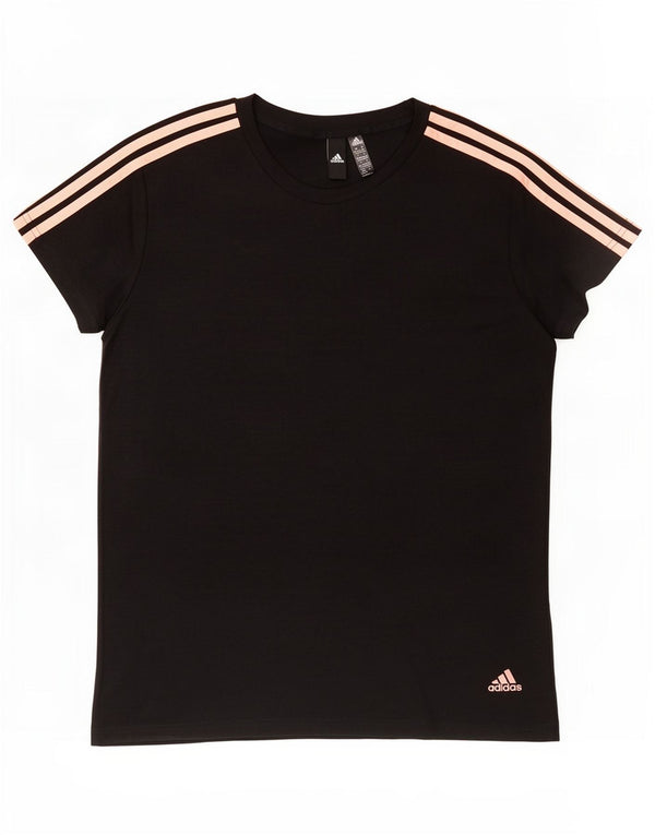 Tricou Adidas Femei Top UK 24/26 2XL Negru Poliester