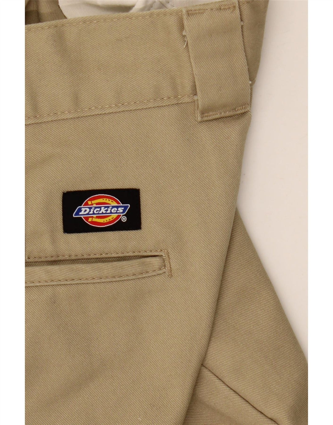 DICKIES Pantaloni chino slim pentru bărbați W29 L30 poliester bej