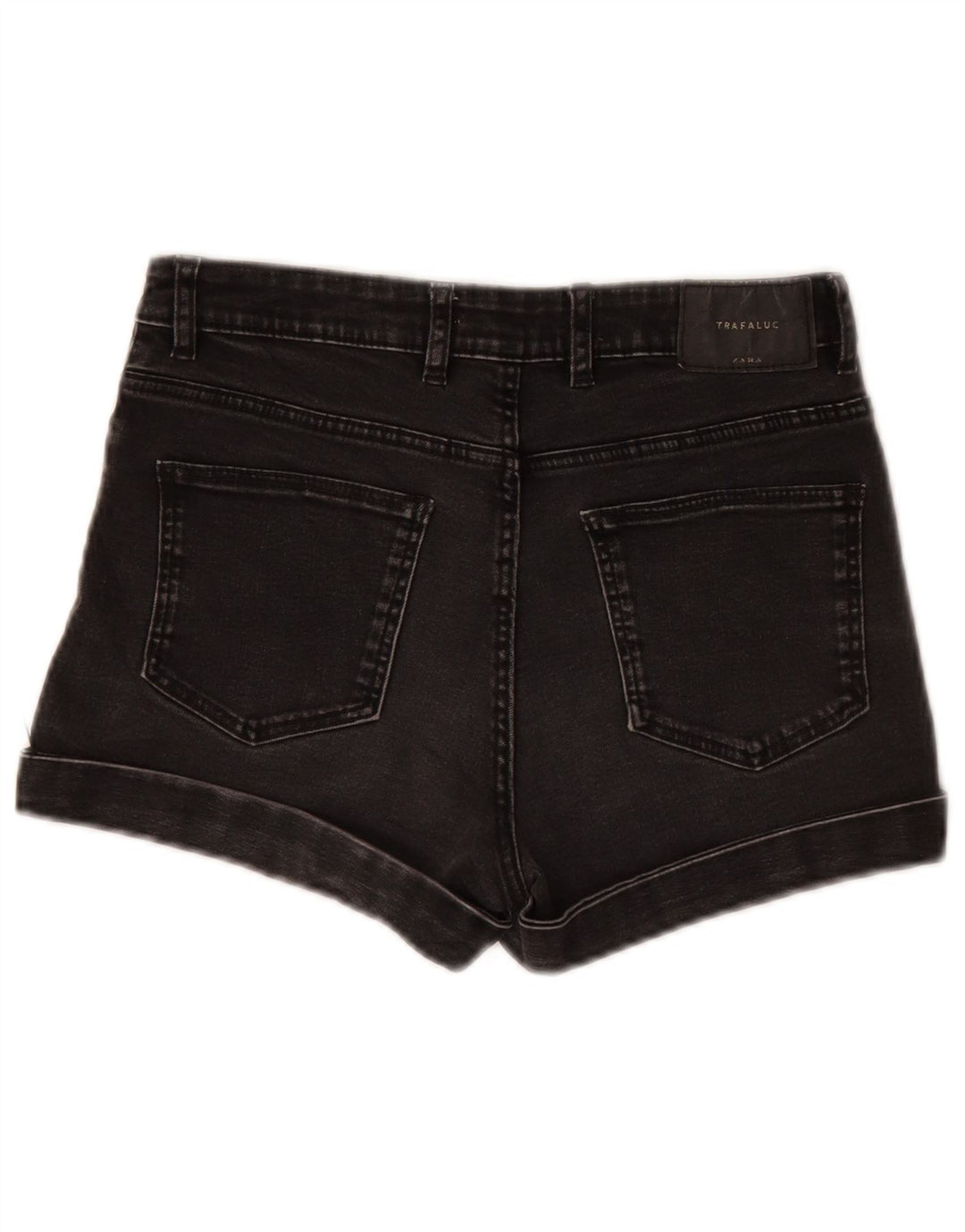 Pantaloni scurți din denim pentru femei Zara EU 36 XS W26 Negru
