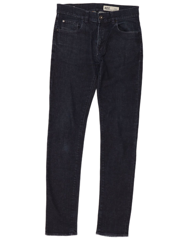 Blugi skinny pentru bărbați RIFLE L30 L32 Bumbac bleumarin