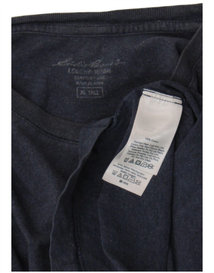 Eddie Bauer pentru bărbați cu mânecă lungă, XL bleumarin, bumbac
