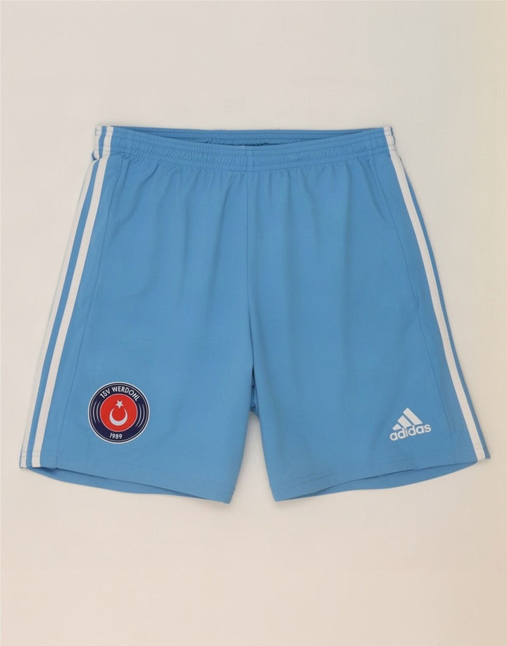 Pantaloni scurți sport pentru bărbați Adidas Tsv Werdohl 1989, mari, albastru, poliester