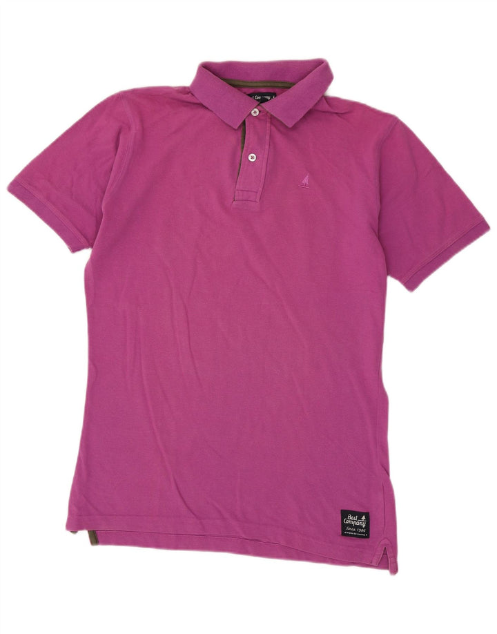 BEST COMPANY Tricou polo pentru bărbați, roz mediu