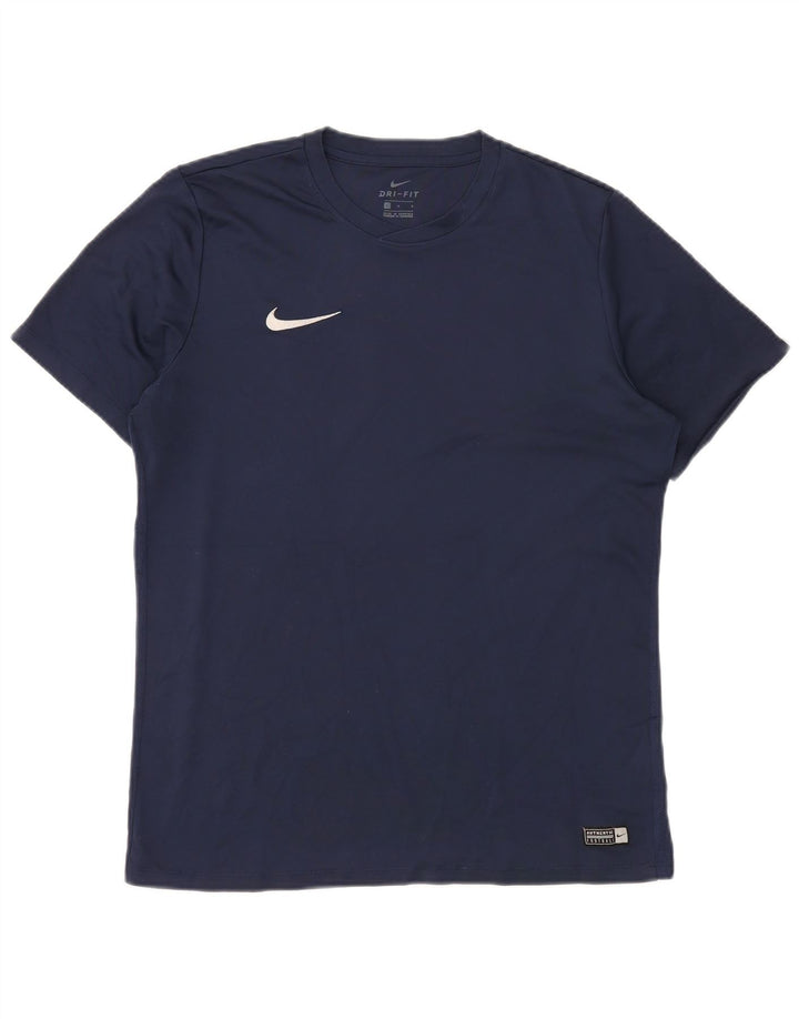 Tricou pentru bărbați Nike Dri Fit Top mare, bleumarin
