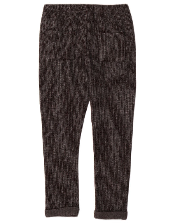 Pantaloni chino slim pentru fete ZARA 7-8 ani W22 L18 gri Herringbone