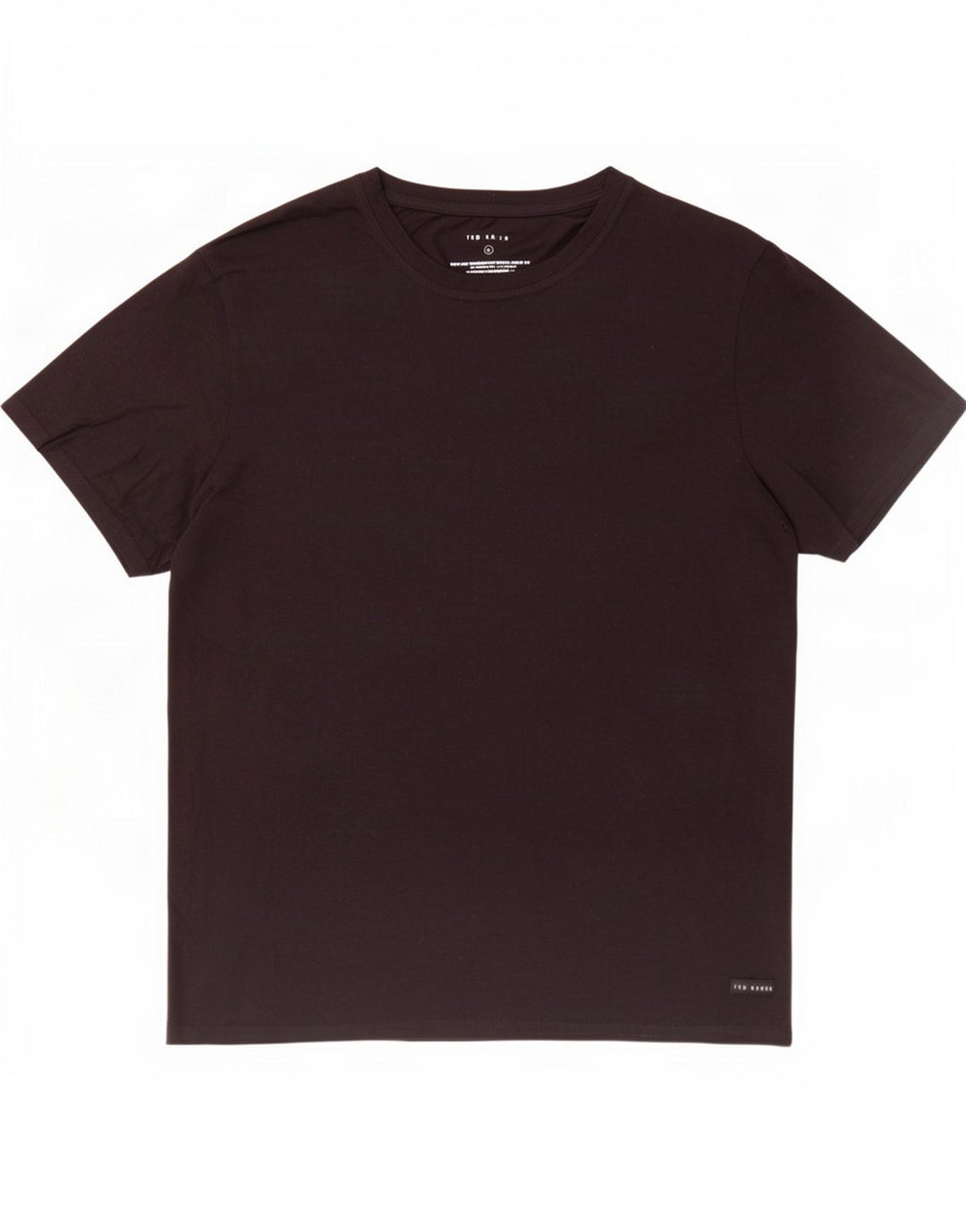 Tricou Ted Baker pentru bărbați Top mare din bumbac negru