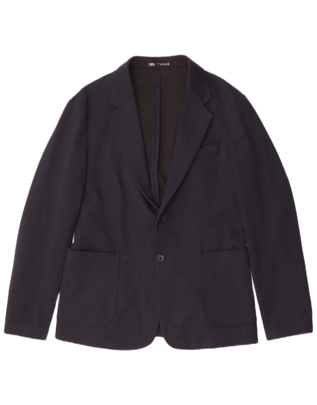 Blazer pentru bărbați Zara cu 2 nasturi, UK 40, mare, bleumarin
