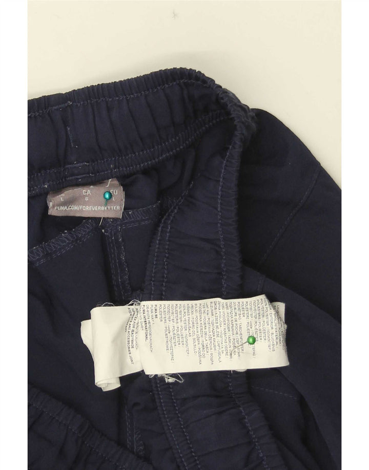 Pantaloni scurți sport Puma pentru bărbați, mari, albastru, poliester