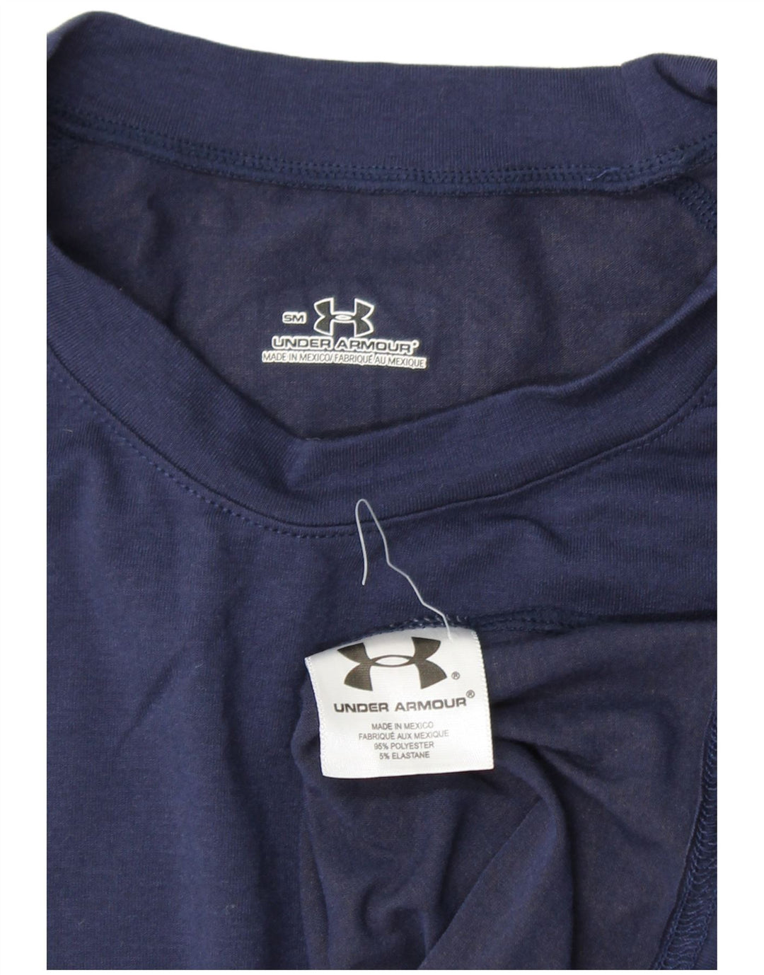 Tricou pentru bărbați UNDER ARMOUR Top mic din poliester bleumarin