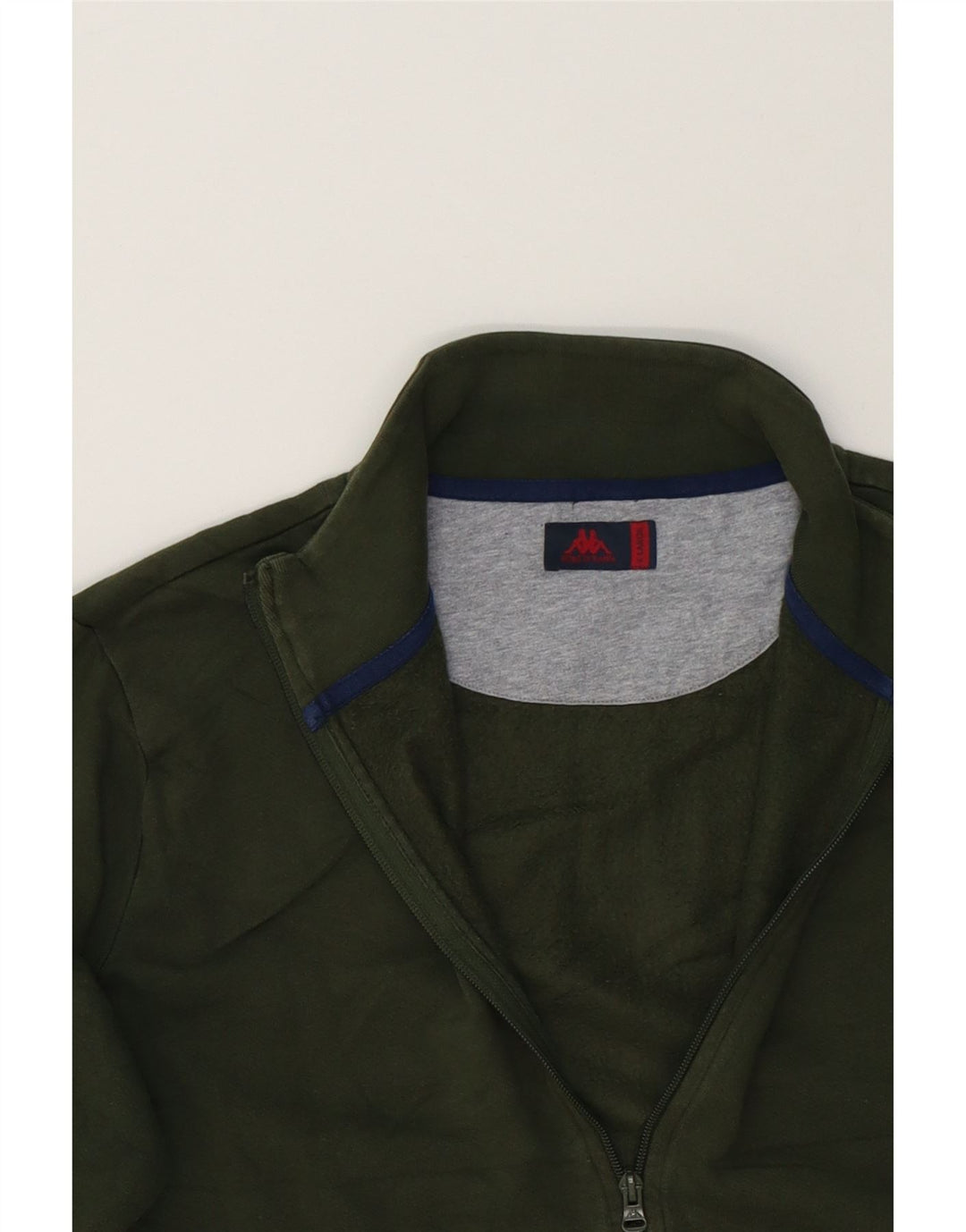 KAPPA Womens Tracksuit Top Jacket UK 18 XL Green Vintage Kappa and Second-Hand Kappa from Messina Hembry 