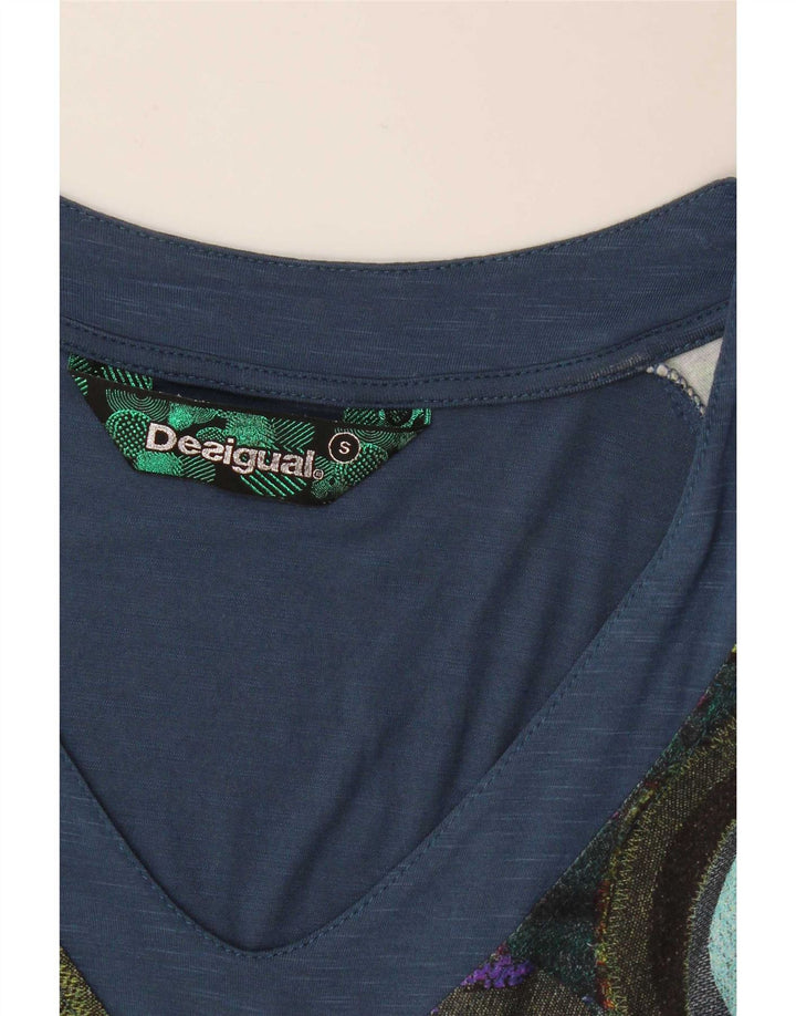 Rochie teacă pentru femei Desigual UK 10, mică, multicoloră, geometrică