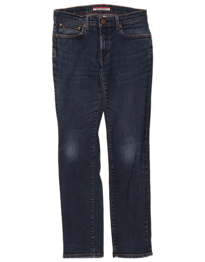 Blugi slim pentru bărbați Tommy Hilfiger W30 L32 bleumarin
