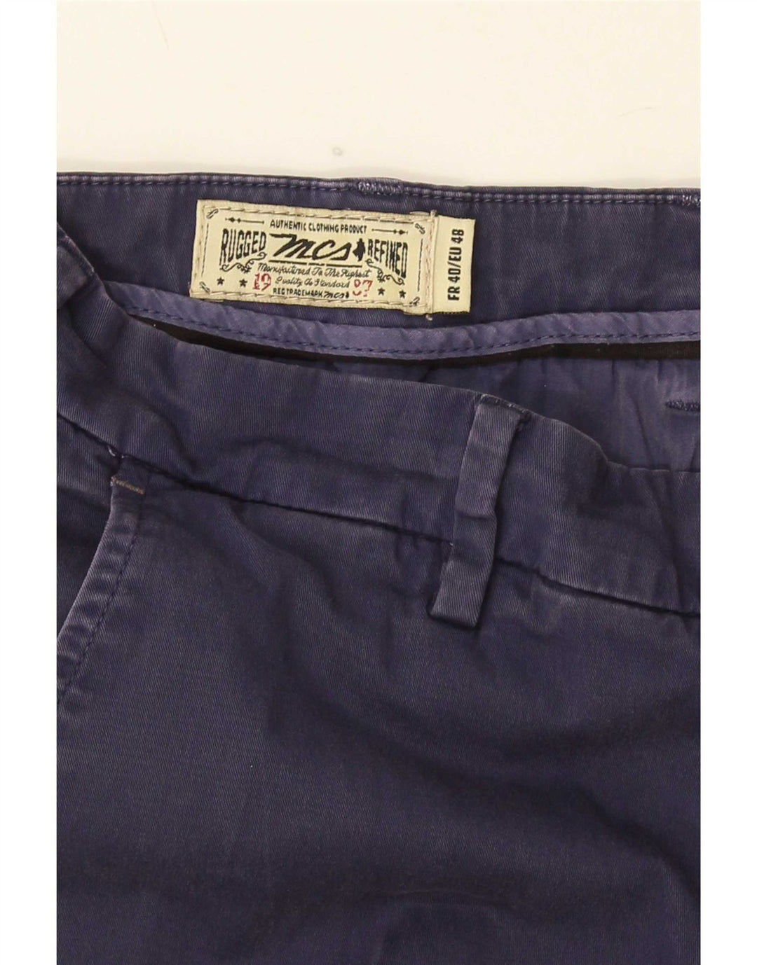 Pantaloni chino pentru bărbați Marlboro Classics EU 48 Medium W32 L34 Bleumarin