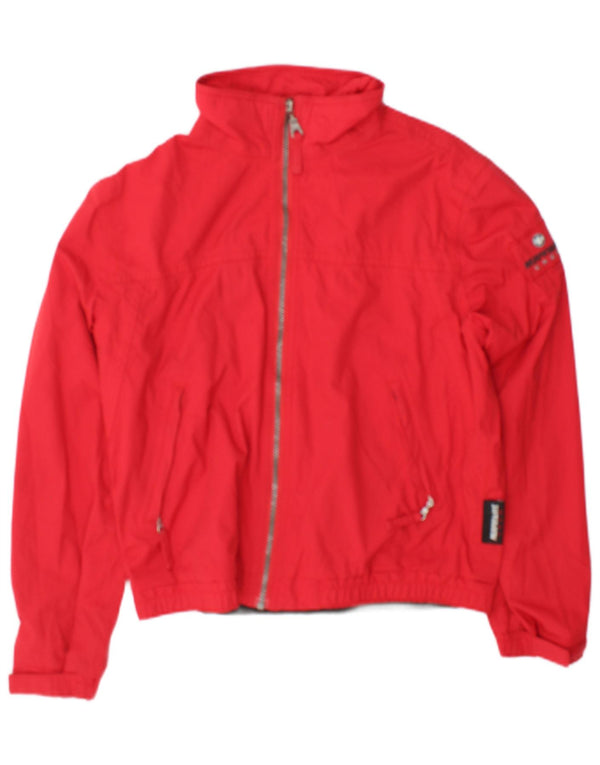 Murphy & Nye Womens Rain Jacket UK 14 Medium Red Polyamide