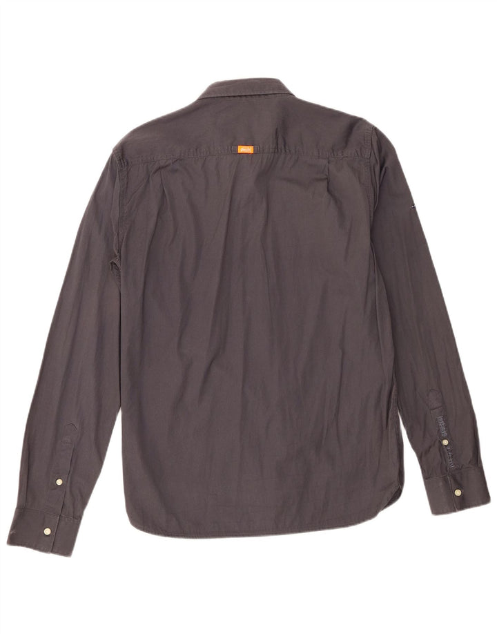 Cămașă pentru bărbați Superdry, mare, gri, bumbac