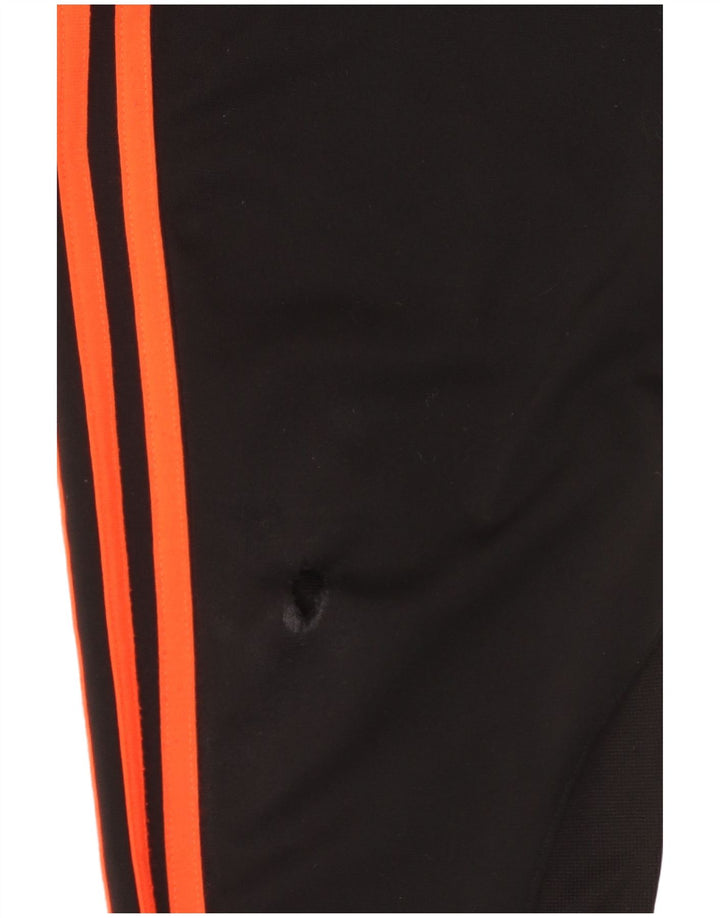 Pantaloni de trening Adidas baieti 11-12 ani poliester negru