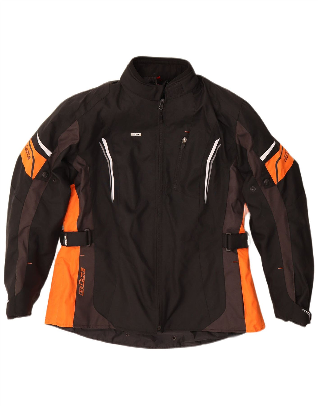 Jachetă pentru bărbați Buse Graphic Racer Mărimea 44, mare, neagră, bloc de culoare