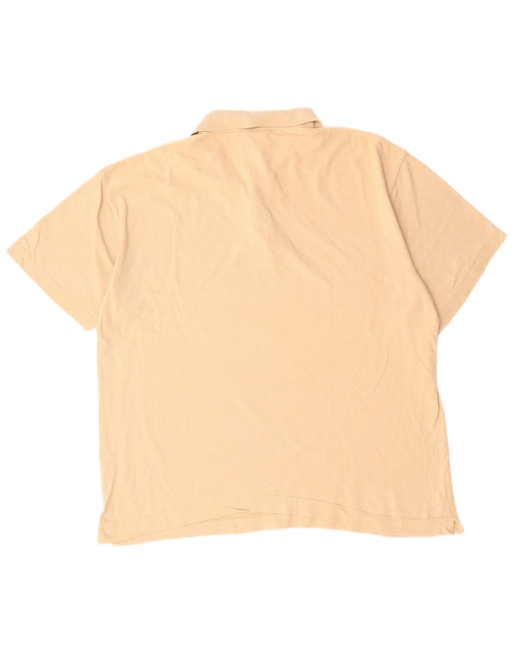 Tricou polo pentru bărbați Reebok XL, bej, bumbac