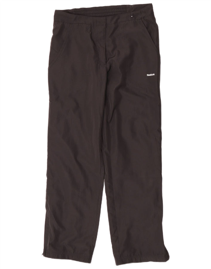 Pantaloni de trening Reebok pentru femei UK 12 Poliester mediu negru
