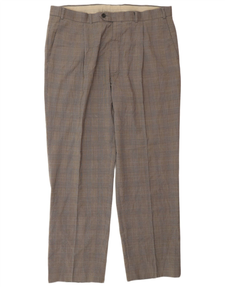 Marks & Spencer Pantaloni de costum croiți pentru bărbați W38 L31, negru