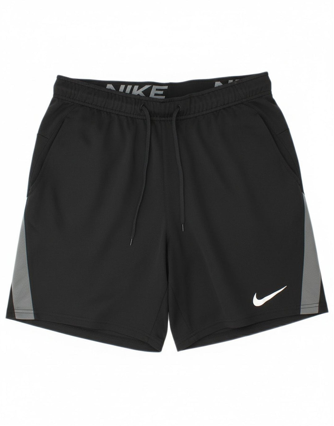 Pantaloni scurți sport Nike Dri Fit pentru bărbați, negru mediu, poliester color