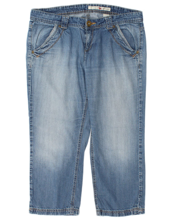 Dkny Blugi Drepți pentru Damă US 14 XL W36 L24 Bumbac Albastru