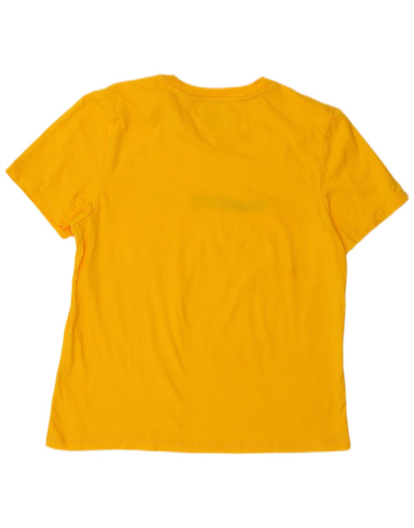 Tricou grafic Tommy Hilfiger pentru femei Top UK 18 XL Galben