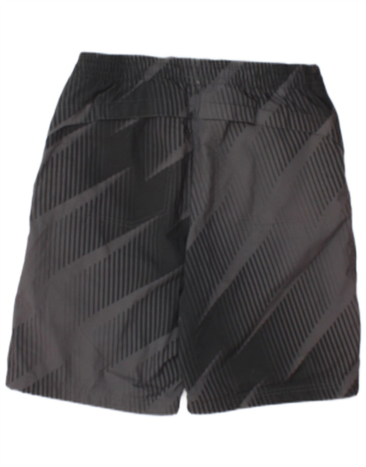 Pantaloni scurți sport Nike pentru bărbați Marea Britanie 26/28 Poliester geometric geometric, gri mic