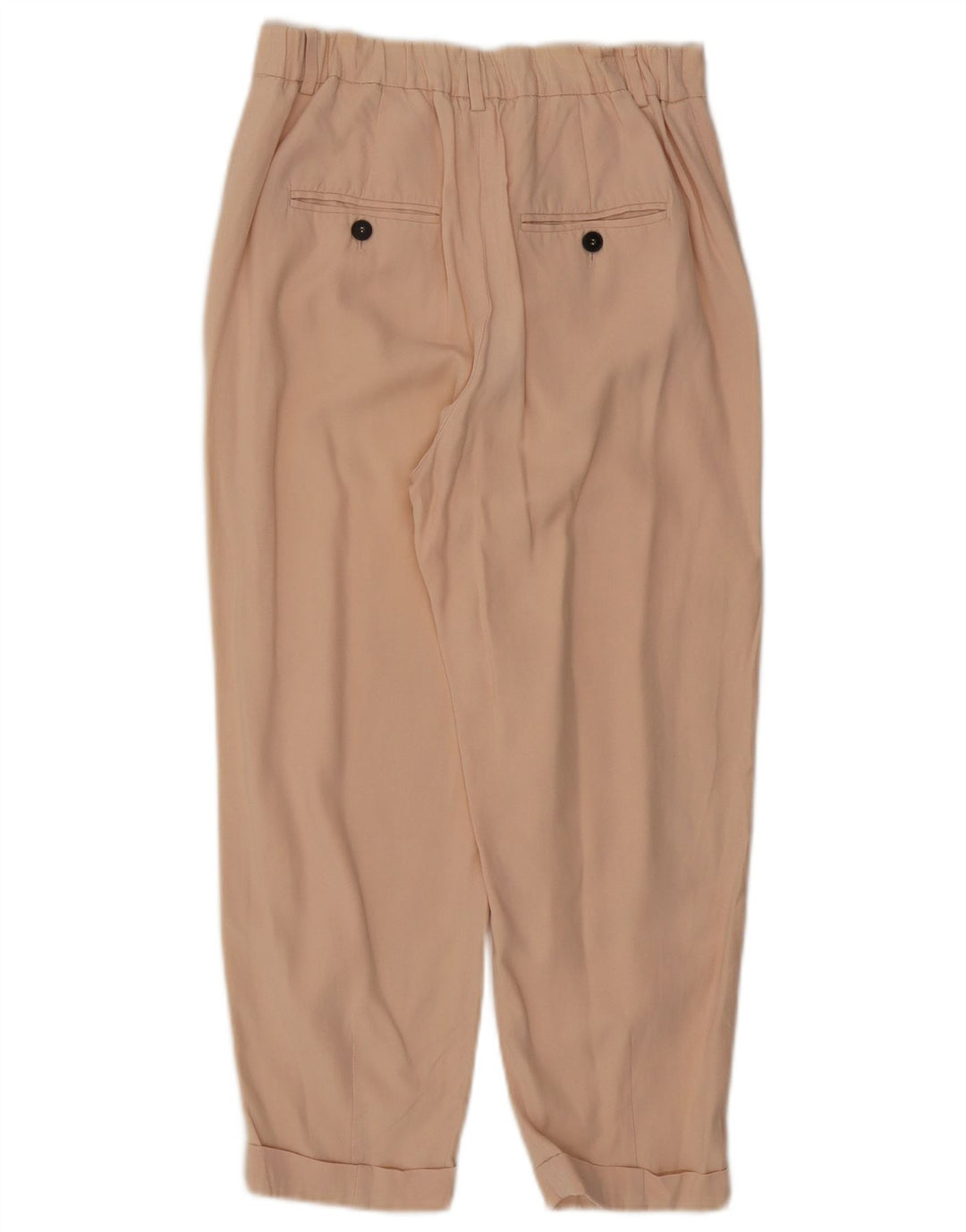 Pantaloni Capri pentru femei Zara Mici L26 L22 Bej
