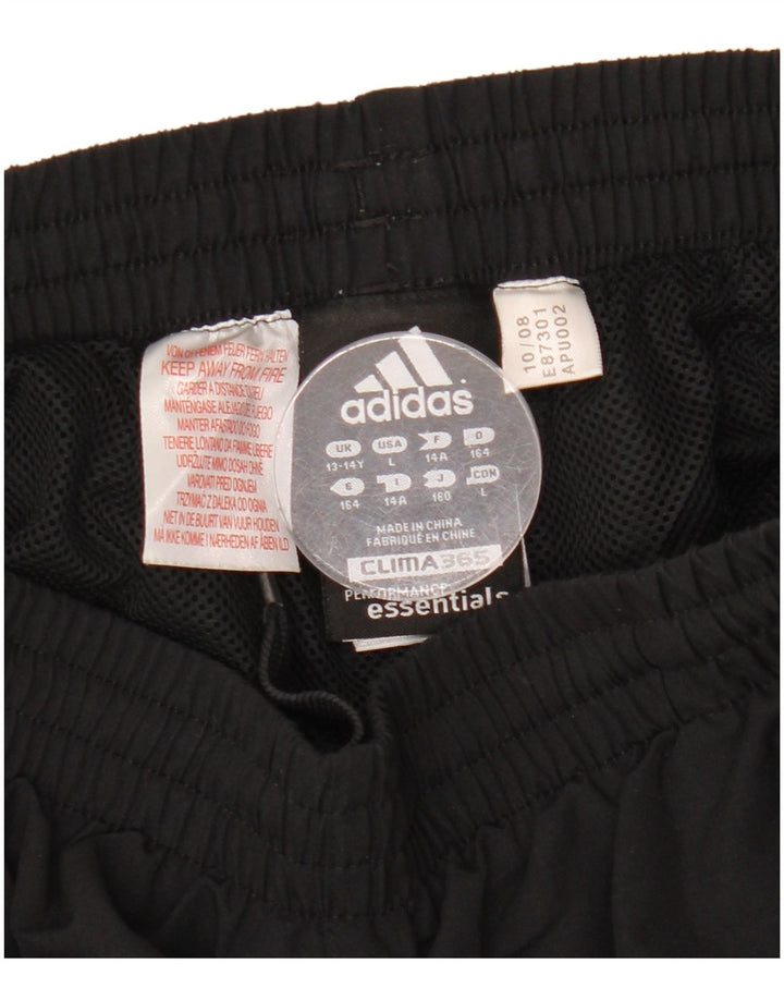 Pantaloni de trening ADIDAS Clima 365 pentru baieti 13-14 ani negru