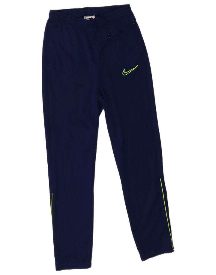 Pantaloni de trening NIKE Dri Fit pentru băieți 13-14 ani XL poliester albastru