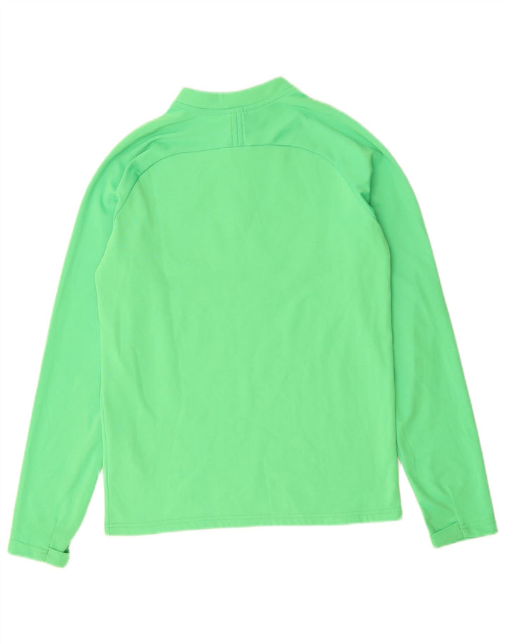 Nike băieți Alba Roma Zip Neck Pullover Trening Top 12-13 ani mare verde